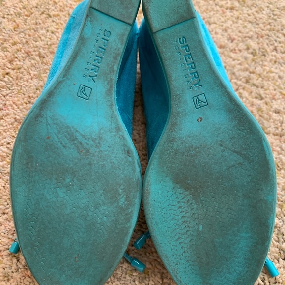 Sperry’s gorgeous and comfortable, soft, always get compliments Look like new. - Picture 4 of 4